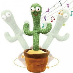 Интерактивна играчка забавен пеещ и танцуващ кактус