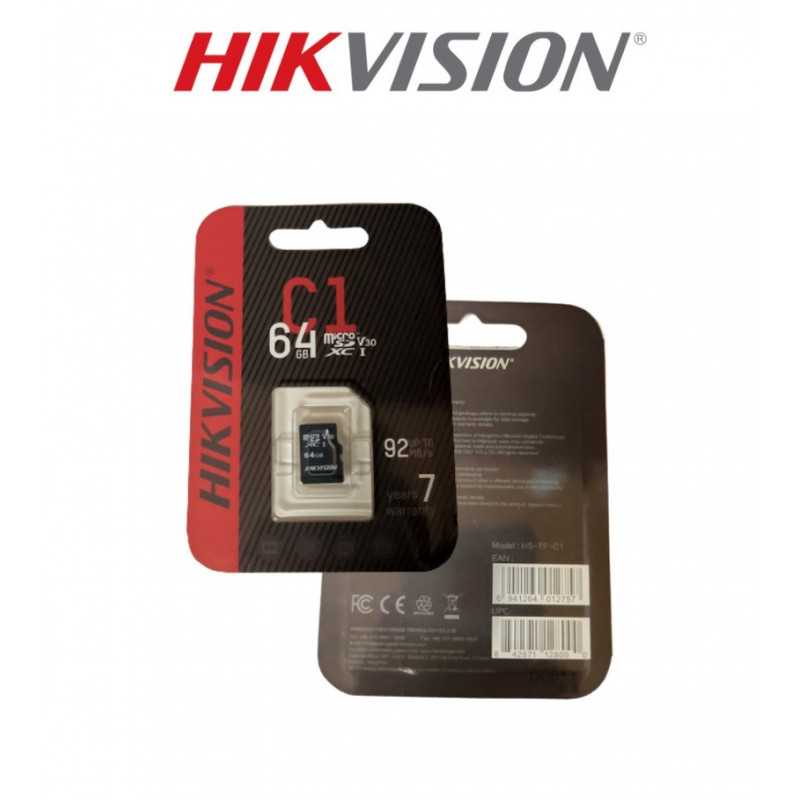 Карта памет 64 GB Hikvision