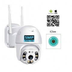 КАМЕРА ICSEE ВОДОУСТОЙЧИВА WIFI IP FULL HD 1920Х1080, 5.0MP 355° 4+4 LED