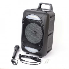  Караоке Тонколона KTS-1078B  с 1 жичен микрофон, Bluetooth, FM радио