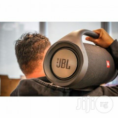 Преносима водоустойчива Bluetooth тонколонка JBL Boombox MAX с вграден микрофон