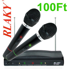 Двойка безжични микрофони RLAKY WR-306 + станция