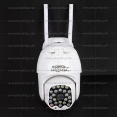 Външна Водоустойчива Камера Wifi Full HD 2.0MP 23 LED 360° въртяща, куполна x4 zoom, цветно нощно