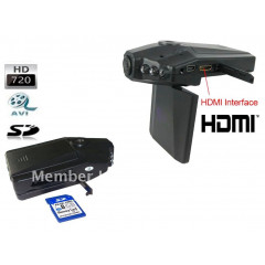 HD 1280 x 960 DVR регистратор, черна кутия за автомобили (аудио видео записваща камера)