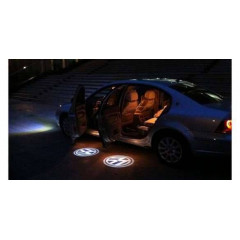 Лого проектор за директно вграждане във врата на коли