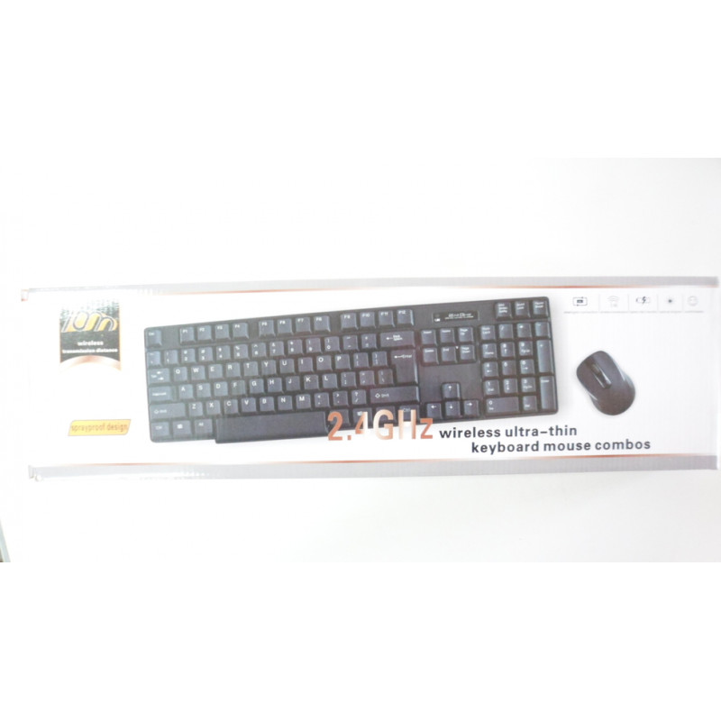 Клавиатура безжична с мишка 2.4 GH