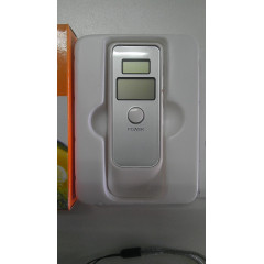 Прецизен цифров алкохол тестер дрегер с часовник и аларма с два LCD дисплея