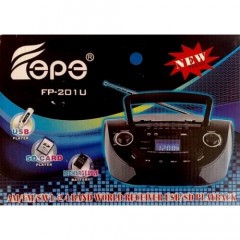 MP3, USB, SD  радио плеър FP201U